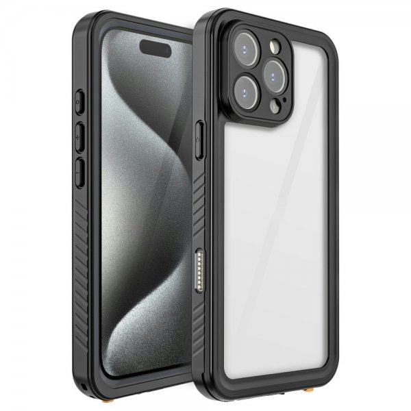 Redpepper iPhone 16 Pro Max Skal Vattentåligt IP68 Svart