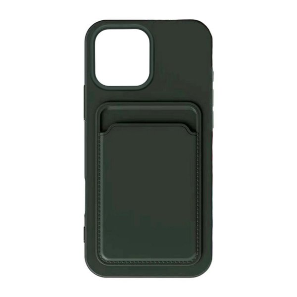 iPhone 16 Pro Skal Korthållare Grön