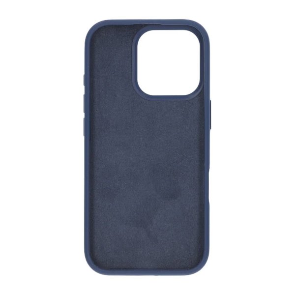 Rvelon iPhone 16 Pro Skal Silikon Blå