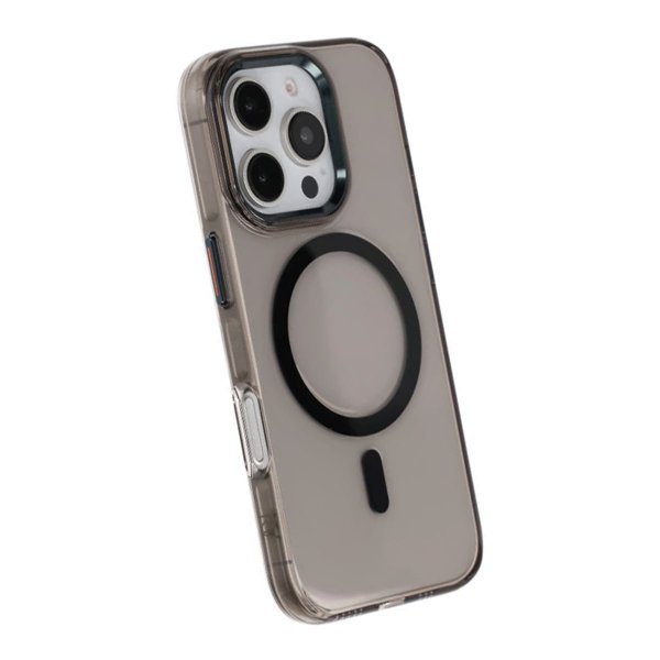 Rvelon iPhone 16 Pro Skal TPU MagSafe Svart