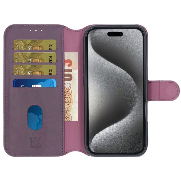 Rvelon iPhone 16 Pro Fodral Magnetiskt Avtagbart Skal Lila