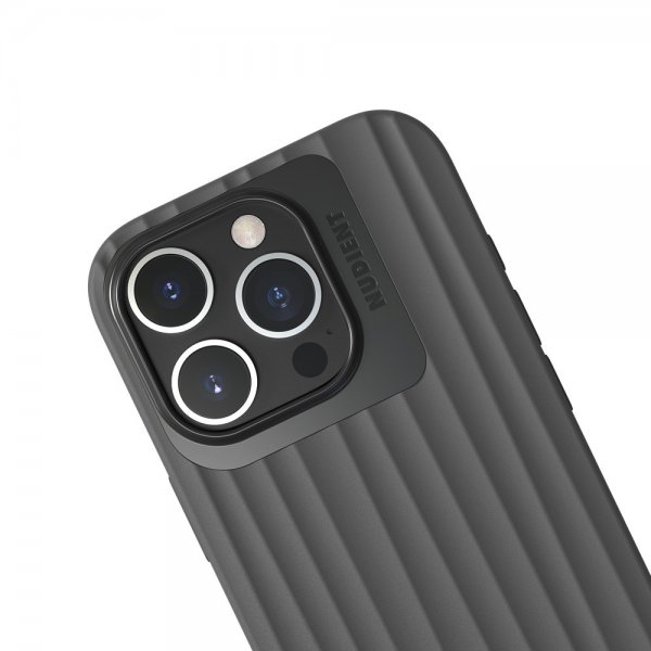 Nudient iPhone 16 Pro Skal Bold MagSafe Storm Black