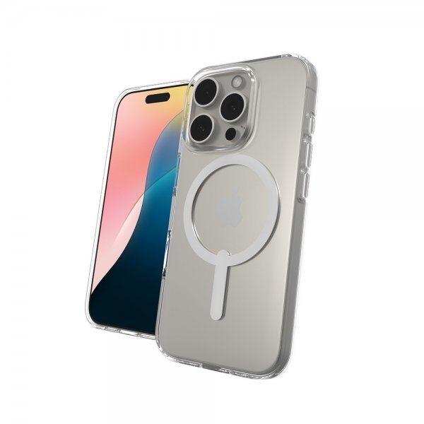 ZAGG iPhone 16 Pro Skal Crystal Palace Lite Snap Transparent