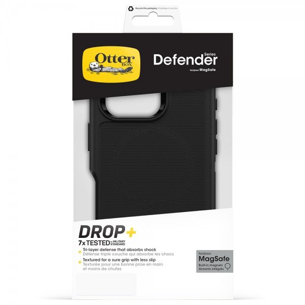 Otterbox iPhone 16 Pro Skal Defender MagSafe Svart