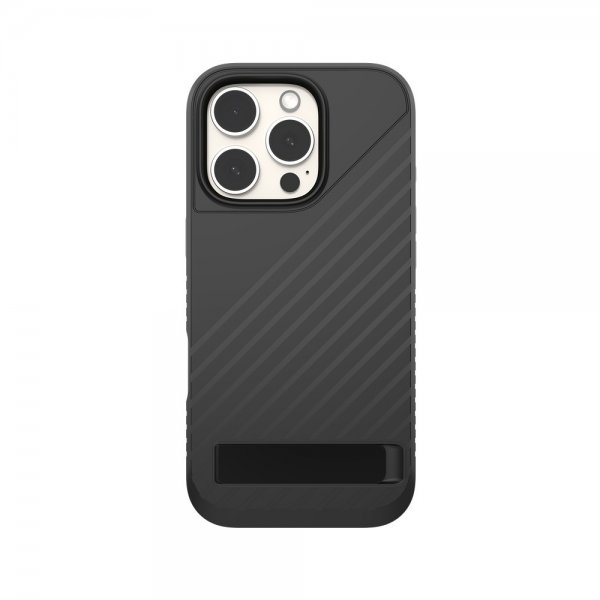 ZAGG iPhone 16 Pro Skal Denali Snap Kickstand Svart