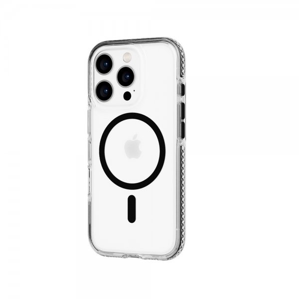 Tech21 iPhone 16 Pro Skal EvoCrystal MagSafe Svart
