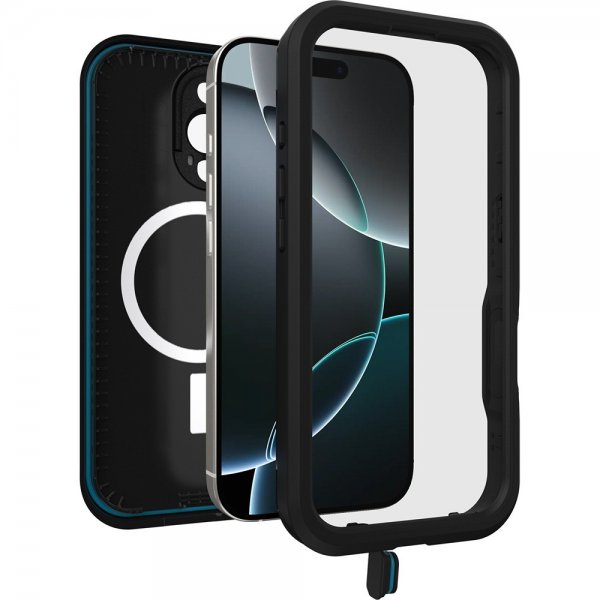 Otterbox iPhone 16 Pro Skal Fre MagSafe Svart