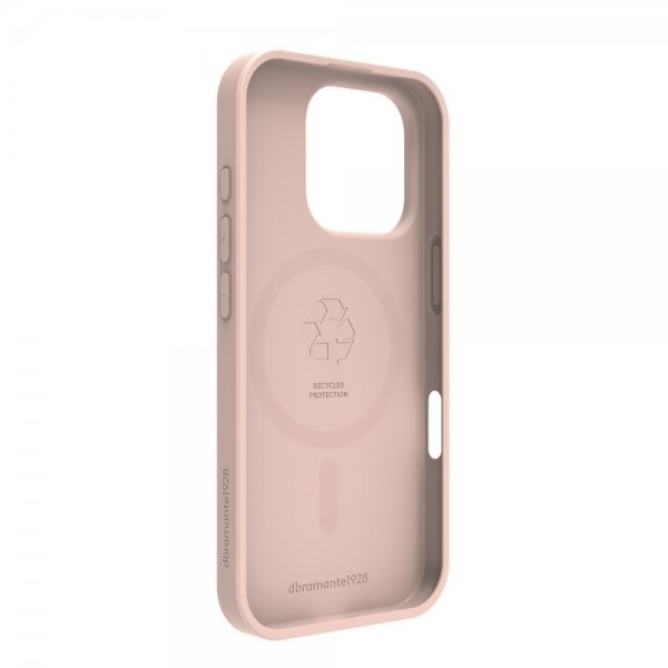 dbramante1928 iPhone 16 Pro Skal Greenland Pro MagSafe Pink Sand