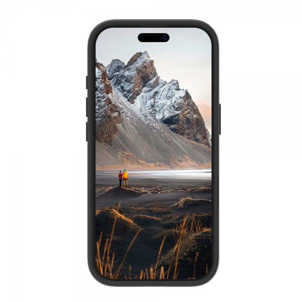 dbramante1928 iPhone 16 Pro Skal Iceland Ultra D3O MagSafe Kickstand Svart
