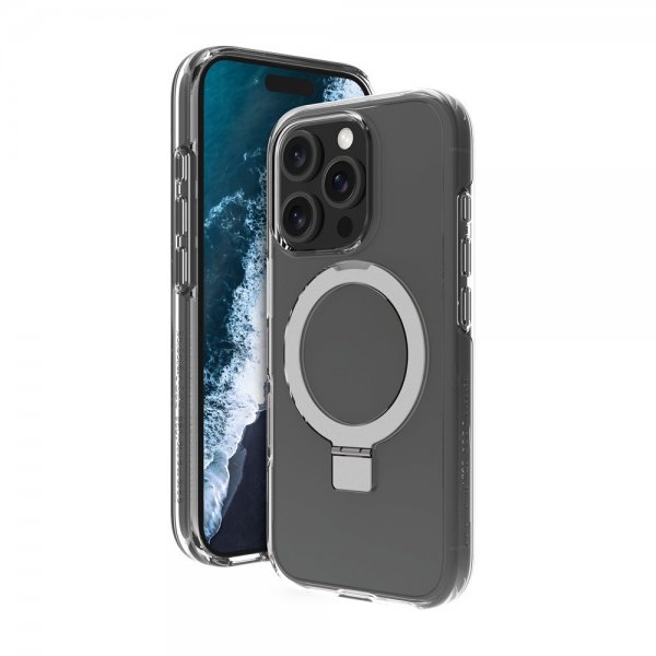 dbramante1928 iPhone 16 Pro Skal Iceland Ultra D3O MagSafe Kickstand Transparent