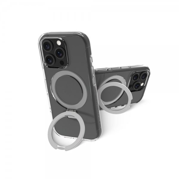 dbramante1928 iPhone 16 Pro Skal Iceland Ultra D3O MagSafe Kickstand Transparent