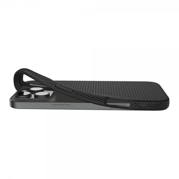 Spigen iPhone 16 Pro Skal Liquid Air Matte Black