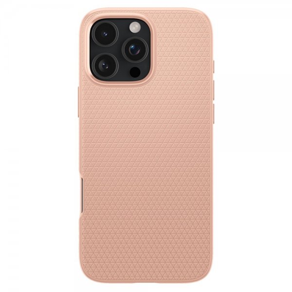 Spigen iPhone 16 Pro Skal Liquid Air Rose Titanium