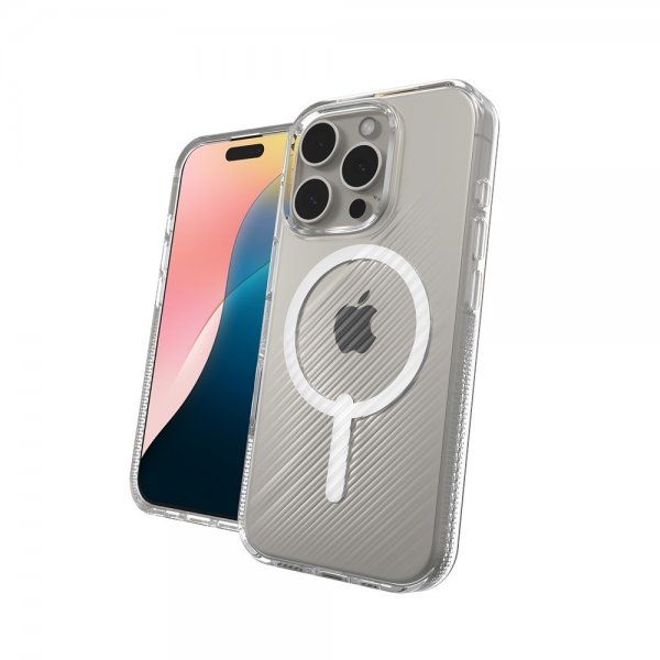ZAGG iPhone 16 Pro Skal Luxe Snap Transparent
