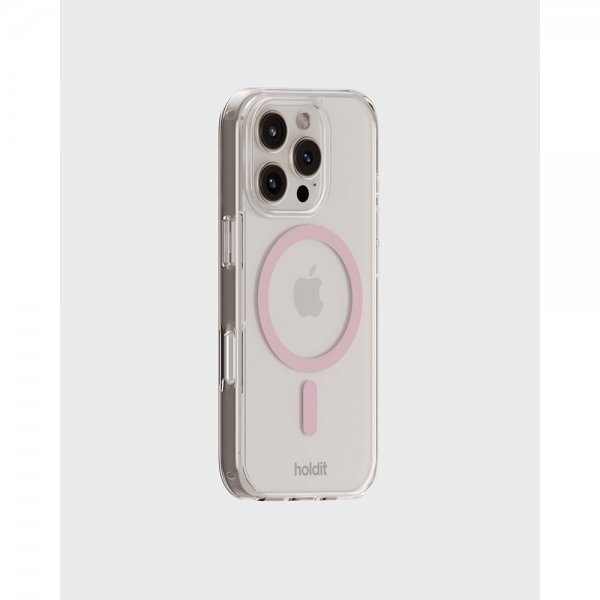 holdit iPhone 16 Pro Skal MagSafe Case Rosa