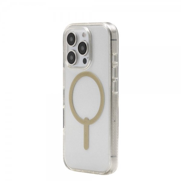 ZAGG iPhone 16 Pro Skal Milan Snap Gold Glitter