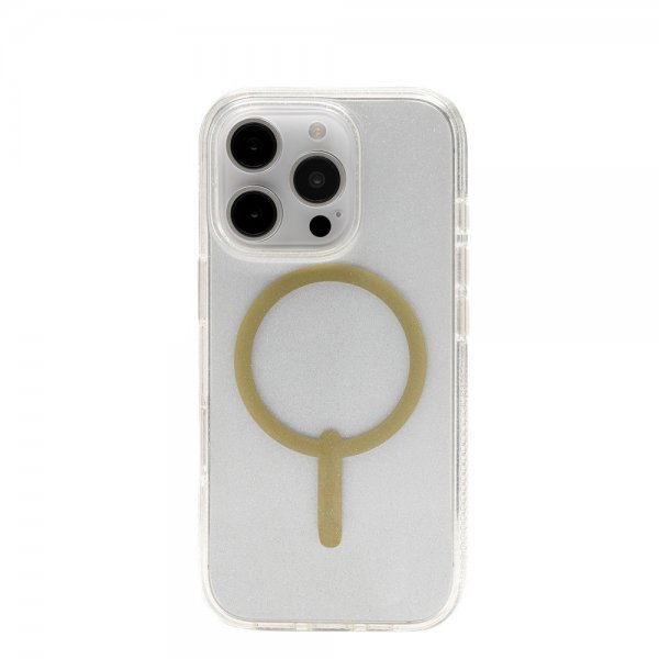 ZAGG iPhone 16 Pro Skal Milan Snap Gold Glitter