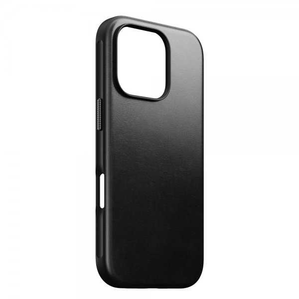 Nomad iPhone 16 Pro Skal Modern Leather Case Horween Svart