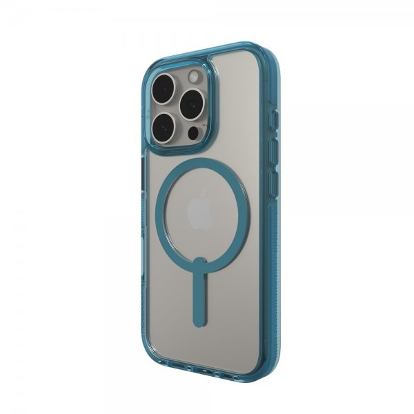ZAGG iPhone 16 Pro Skal Santa Cruz Snap Retro Blue
