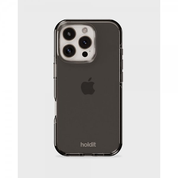 holdit iPhone 16 Pro Skal Seethru Svart