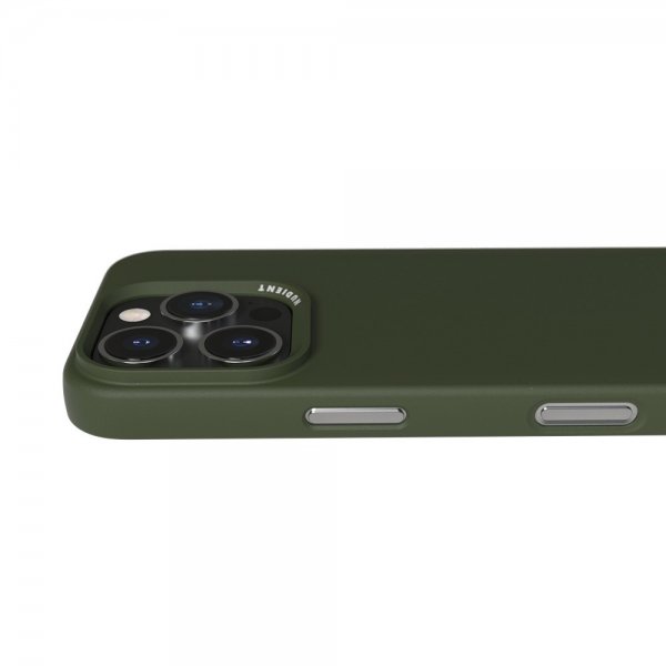 Nudient iPhone 16 Pro Skal Thin Case MagSafe Pine Green