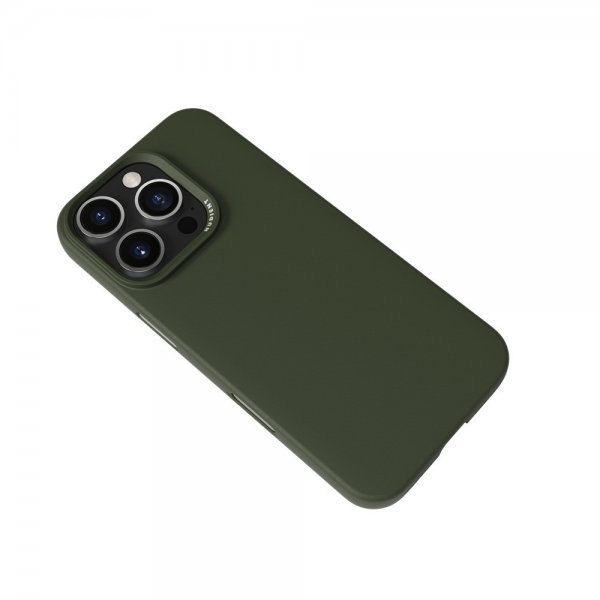 Nudient iPhone 16 Pro Skal Thin Case MagSafe Pine Green