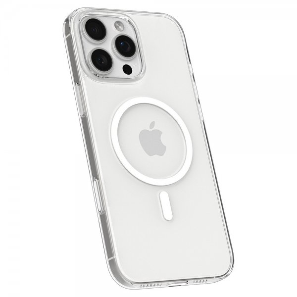 Spigen iPhone 16 Pro Skal Thin Fit T MagFit Clear White