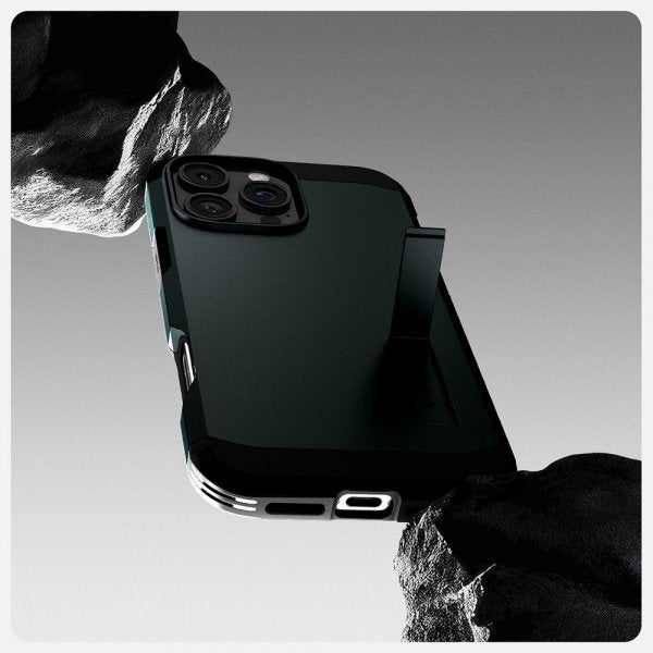 Spigen iPhone 16 Pro Skal Tough Armor MagFit Abyss Green