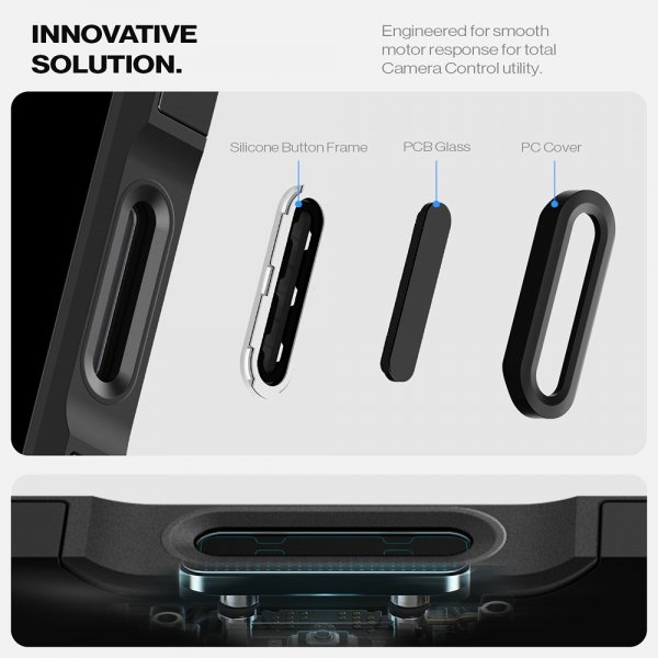 Spigen iPhone 16 Pro Skal Tough Armor T MagFit Svart
