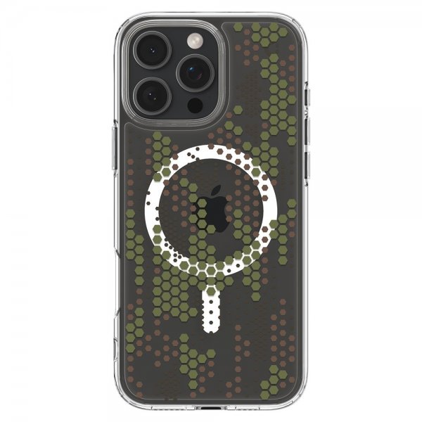 Spigen iPhone 16 Pro Skal Ultra Hybrid MagFit Digital Camo