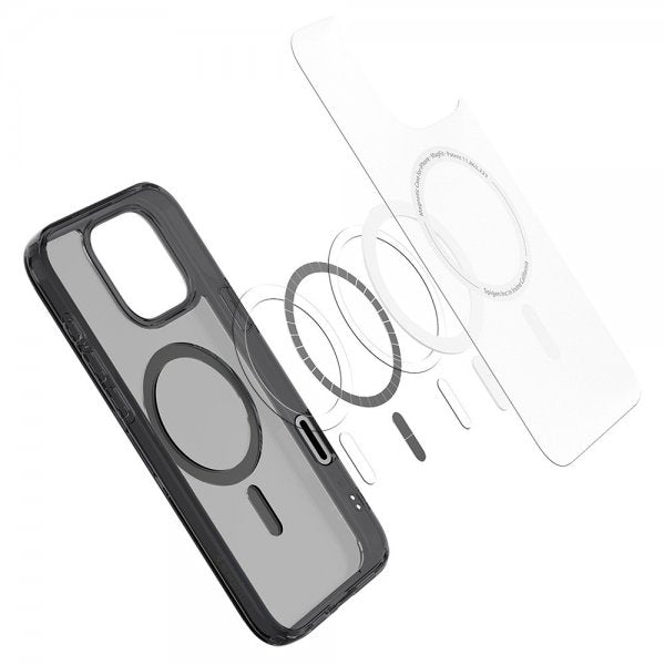 Spigen iPhone 16 Pro Skal Ultra Hybrid T MagFit Frost Black