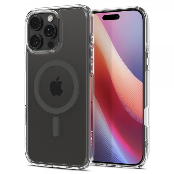 Spigen iPhone 16 Pro Skal Ultra Hybrid T MagFit Graphite