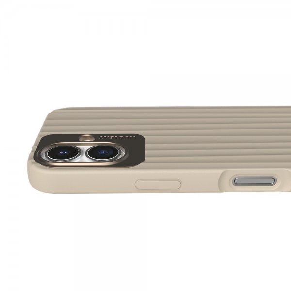 Nudient iPhone 16 Skal Bold MagSafe Linen Beige