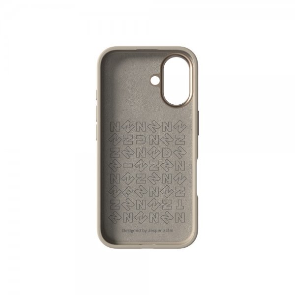 Nudient iPhone 16 Skal Bold MagSafe Linen Beige