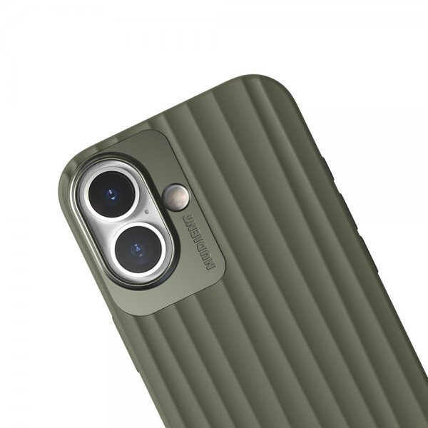 Nudient iPhone 16 Skal Bold MagSafe Olive Green