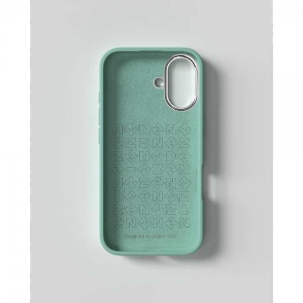 Nudient iPhone 16 Skal Bold MagSafe Opal Turquoise