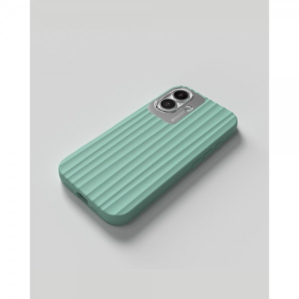 Nudient iPhone 16 Skal Bold MagSafe Opal Turquoise