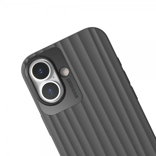 Nudient iPhone 16 Skal Bold MagSafe Storm Black