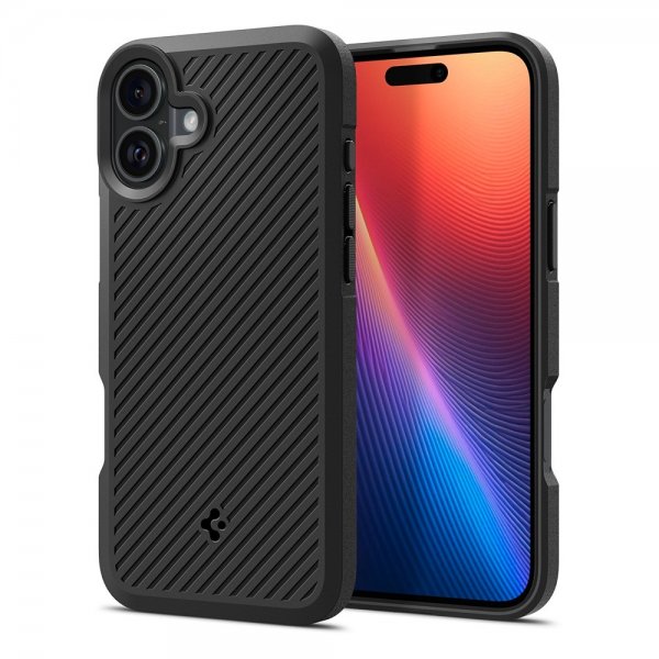 Spigen iPhone 16 Skal Core Armor Matte Black