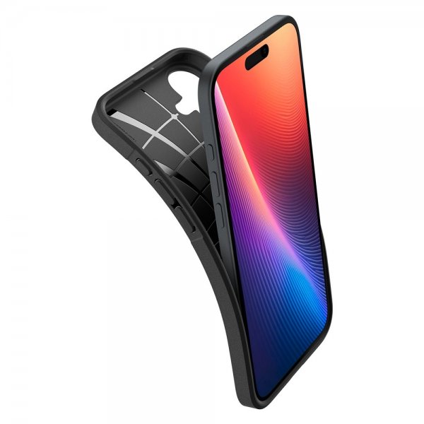 Spigen iPhone 16 Skal Core Armor Matte Black