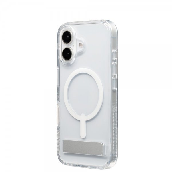 ZAGG iPhone 16 Skal Crystal Palace Snap Kickstand Transparent