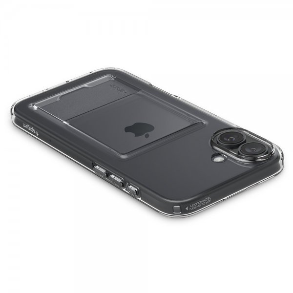 Spigen iPhone 16 Skal Crystal Slot Crystal Clear