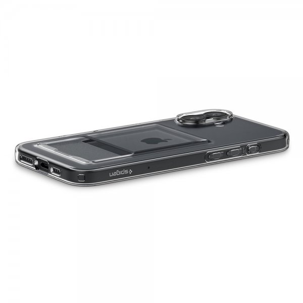 Spigen iPhone 16 Skal Crystal Slot Crystal Clear