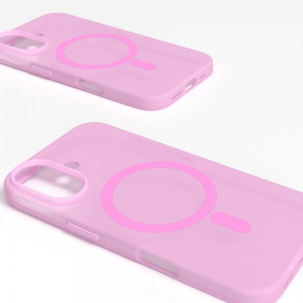 Puro iPhone 16 Skal Daylight MagSafe Rosa