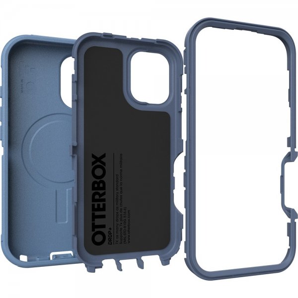 Otterbox iPhone 16 Skal Defender MagSafe Baby Blue Jeans