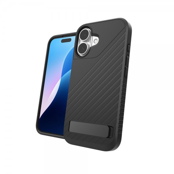 ZAGG iPhone 16 Skal Denali Snap Kickstand Svart