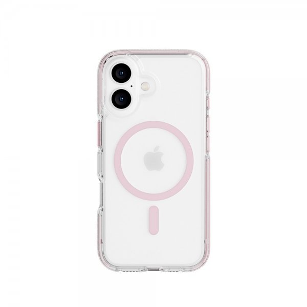 Tech21 iPhone 16 Skal EvoCrystal MagSafe Rosa