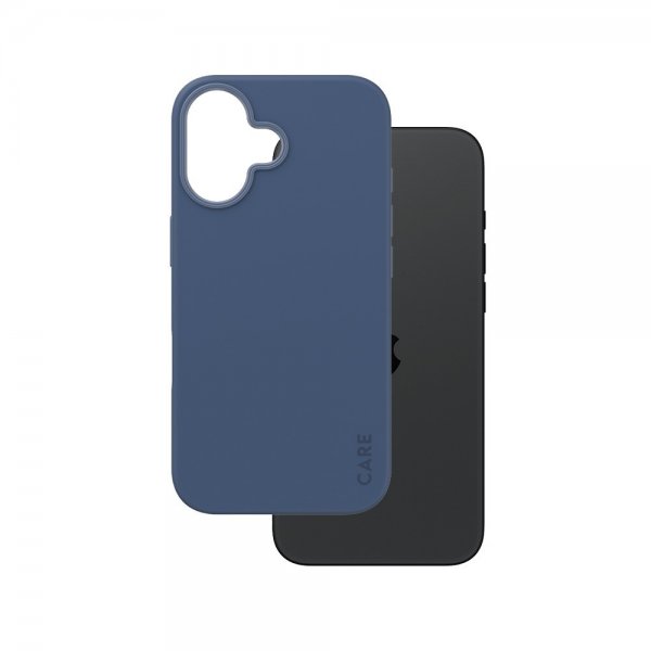 CARE by PanzerGlass iPhone 16 Skal Fashionable MagSafe Blå