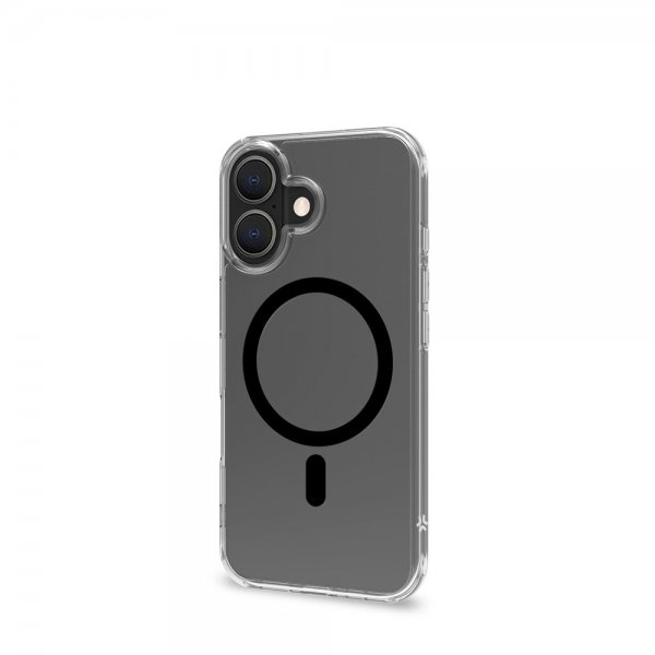 Celly iPhone 16 Skal GELSKINMAG Svart