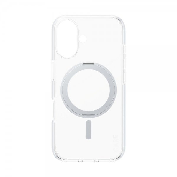 CARE by PanzerGlass iPhone 16 Skal Kickstand MagSafe Silver